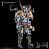 MYTHIC LEGIONS HORROR OF EINSAMALL J'AKULL IRONBONES ACTION FIGURE FROM FOUR HORSEMEN STUDIOS