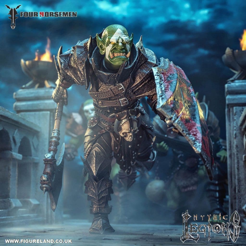 MYTHIC LEGIONS LEGACIES OF MYTHOSS URZOKK 2 ACTION FIGURE FROM