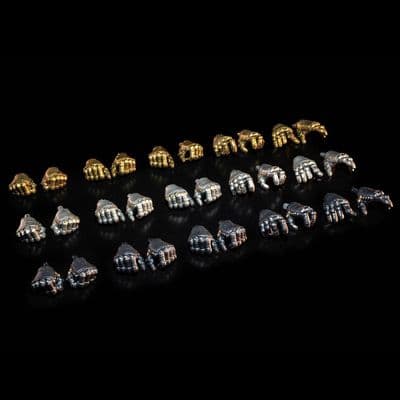 MYTHIC LEGIONS NECRONOMINUS KNIGHTS OF EATHYRON HANDS PACK FROM FOUR HORSEMEN STUDIOS