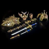 MYTHIC LEGIONS NECRONOMINUS SIR GIDEON HEAVENSBRAND 2 ACTION FIGURE FROM FOUR HORSEMEN STUDIOS