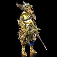 MYTHIC LEGIONS NECRONOMINUS SIR GIDEON HEAVENSBRAND 2 ACTION FIGURE FROM FOUR HORSEMEN STUDIOS