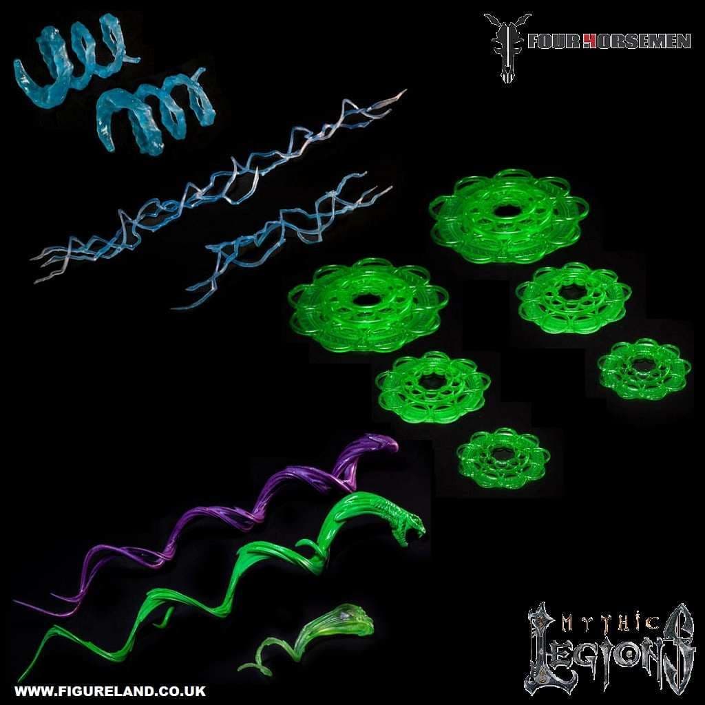 MYTHIC LEGIONS POXXUS MAGIC EFFECTS HEROIC PACK FROM FOUR HORSEMEN