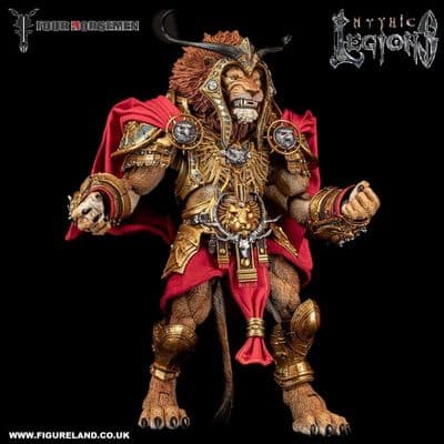 MYTHIC LEGIONS REIGN OF THE BEASTS LEODYSSEUS OGRE SCALE ACTION FIGURE FROM FOUR HORSEMEN STUDIOS