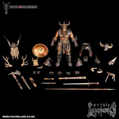 MYTHIC LEGIONS REINFORCEMENTS 3 BARBARIAN 2 DELUXE ACCESSORY BUILDER KIT FROM FOUR HORSEMEN STUDIOS