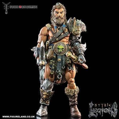 MYTHIC LEGIONS RISING SONS ATTLUS THE CONQUEROR V.2 ACTION FIGURE FROM FOUR HORSEMEN STUDIOS