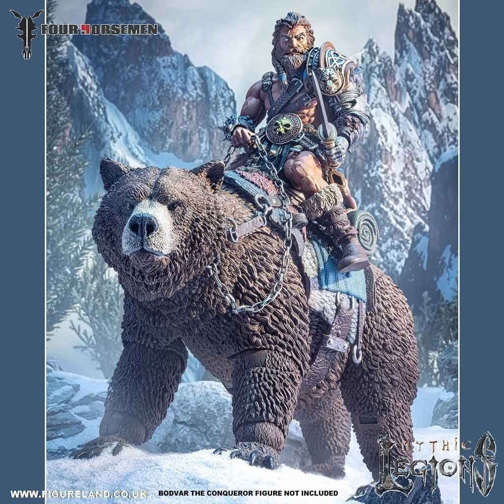 Mythic Legions Bodvar 熊 MYTHIC LEGIONS RISING SONS BODVAR BEAR MOUNT ACTION FIGURE FROM