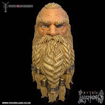 MYTHIC LEGIONS RISING SONS DWARF HEAD ACTION FIGURE ACCESSORY FROM FOUR HORSEMEN STUDIOS