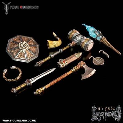 MYTHIC LEGIONS RISING SONS DWARF WEAPONS PACK 2 FROM FOUR HORSEMEN STUDIOS