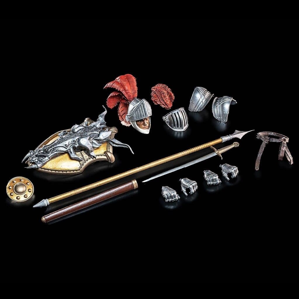 MYTHIC LEGIONS SPECIAL RELEASE SILVER KNIGHT 2 ACTION FIGURE FROM