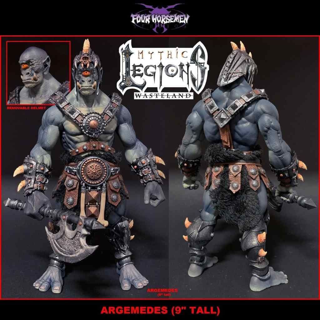 MYTHIC LEGIONS WASTELAND ARGEMEDES ACTION FIGURE FROM FOUR