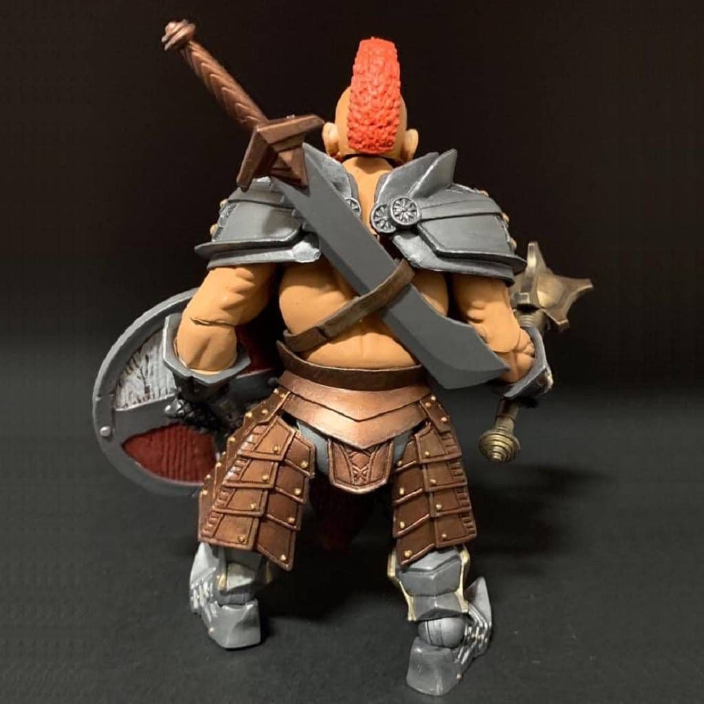 MYTHIC LEGIONS WASTELAND TORGUN REDFIN ACTION FIGURE FROM FOUR