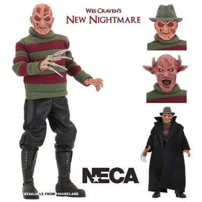NEW NIGHTMARE FREDDY  8 INCH CLOTHED ACTION FIGURE FROM NECA