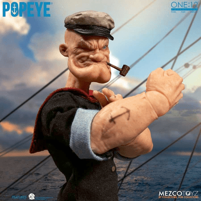 POPEYE THE SAILOR ONE:12 COLLECTIVE ACTION FIGURE FROM MEZCO TOYZ
