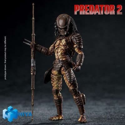 PREDATOR 2 CITY HUNTER PREDATOR 1:18 PREVIEWS EXCLUSIVE ACTION FIGURE FROM HIYA TOYS