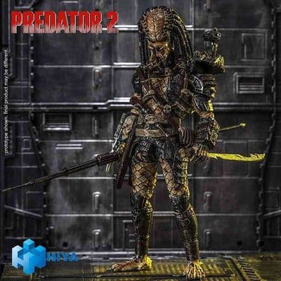 PREDATOR 2 ELDER PREDATOR 1:18 PREVIEWS EXCLUSIVE ACTION FIGURE FROM HIYA TOYS