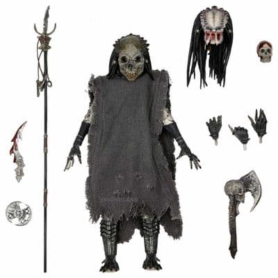 PREDATOR 2 ULTIMATE SHAMAN PREDATOR 7 INCH SCALE ACTION FIGURE FROM NECA