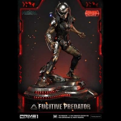 PREDATOR (2018 FILM) 1:4 SCALE DELUXE FUGITIVE PREDATOR STATUE FROM PRIME 1 STUDIO
