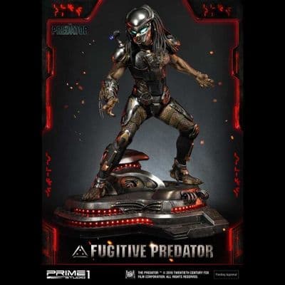 PREDATOR (2018 FILM) 1:4 SCALE FUGITIVE PREDATOR STATUE FROM PRIME 1 STUDIO