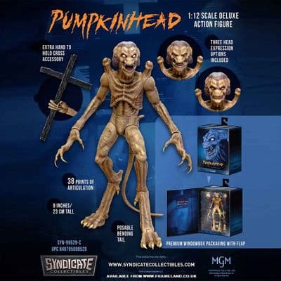 PUMPKINHEAD 1:12 SCALE DELUXE ACTION FIGURE FROM SYDICATE COLLECTIBLES