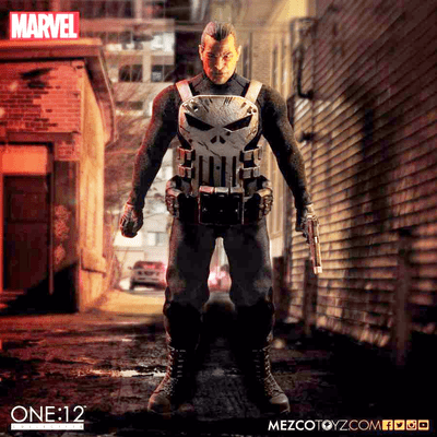 PUNISHER ONE:12 COLLECTIVE ACTION FIGURE FROM MEZCO TOYZ