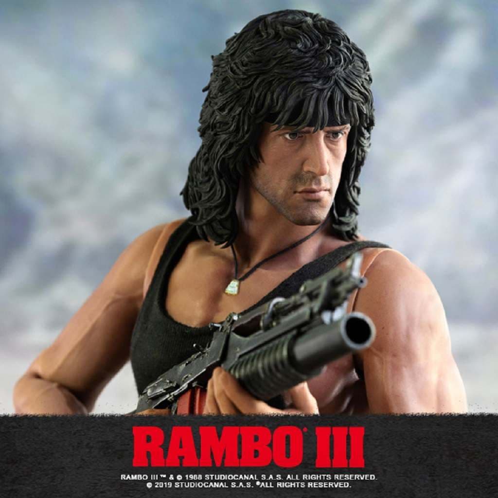 RAMBO III JOHN RAMBO 1 6 SCALE ACTION FIGURE FROM THREEZERO