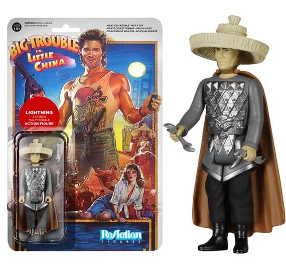REACTION: BIG TROUBLE IN LITTLE CHINA LIGHTNING ACTION FIGURE BY FUNKO