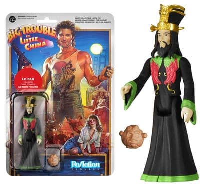 REACTION: BIG TROUBLE IN LITTLE CHINA LO PAN ACTION FIGURE FROM FUNKO