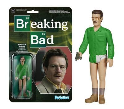 REACTION: BREAKING BAD WALTER WHITE ACTION FIGURE BY FUNKO