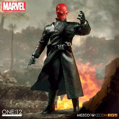 RED SKULL ONE:12 COLLECTIVE ACTION FIGURE FROM MEZCO TOYZ