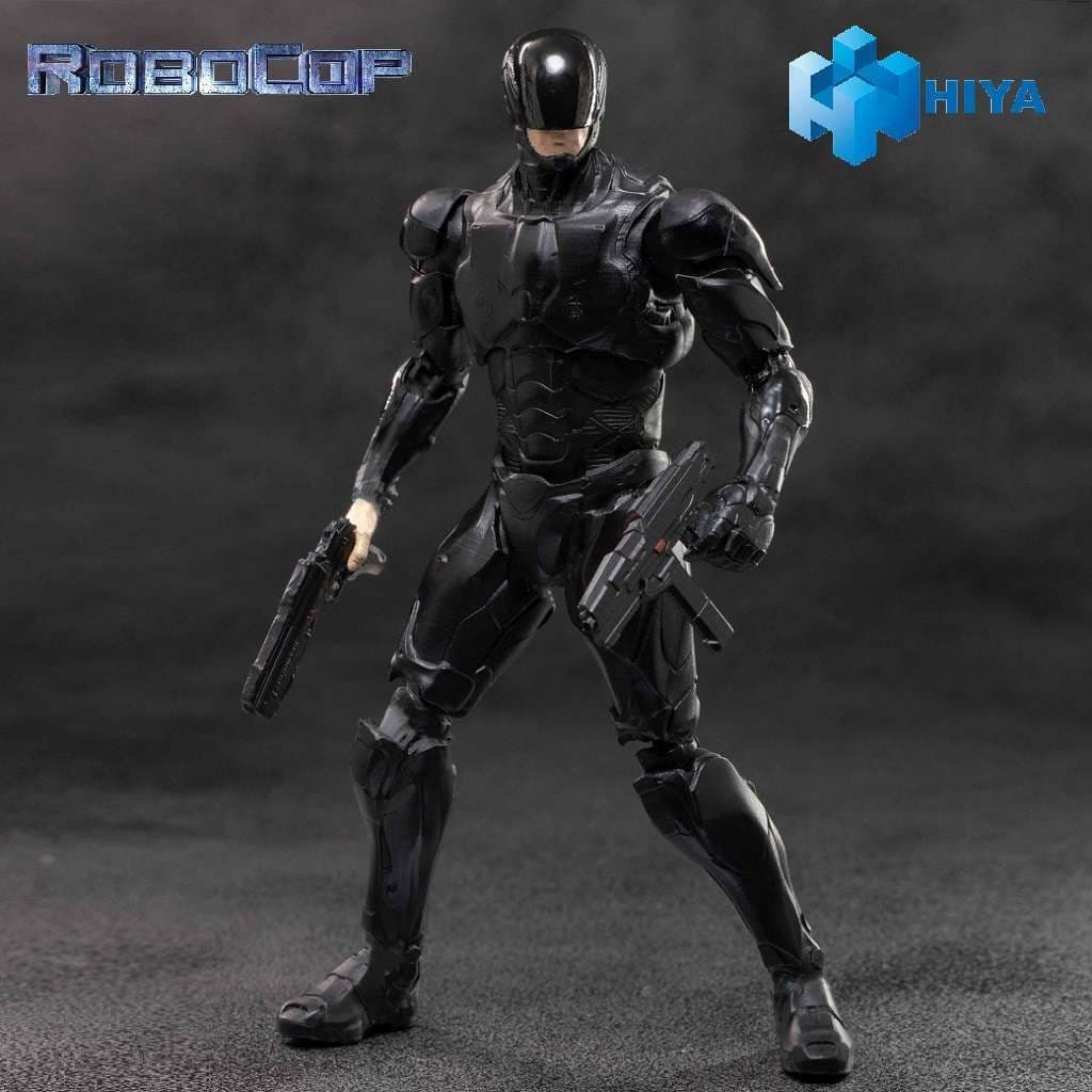 ROBOCOP 2014 ROBOCOP BLACK 1 18 EXQUISITE MINI ACTION FIGURE FROM HIYA TOYS