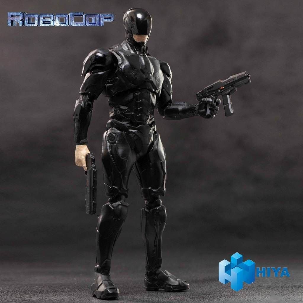 ROBOCOP 2014 ROBOCOP BLACK 1 18 EXQUISITE MINI ACTION FIGURE FROM HIYA TOYS