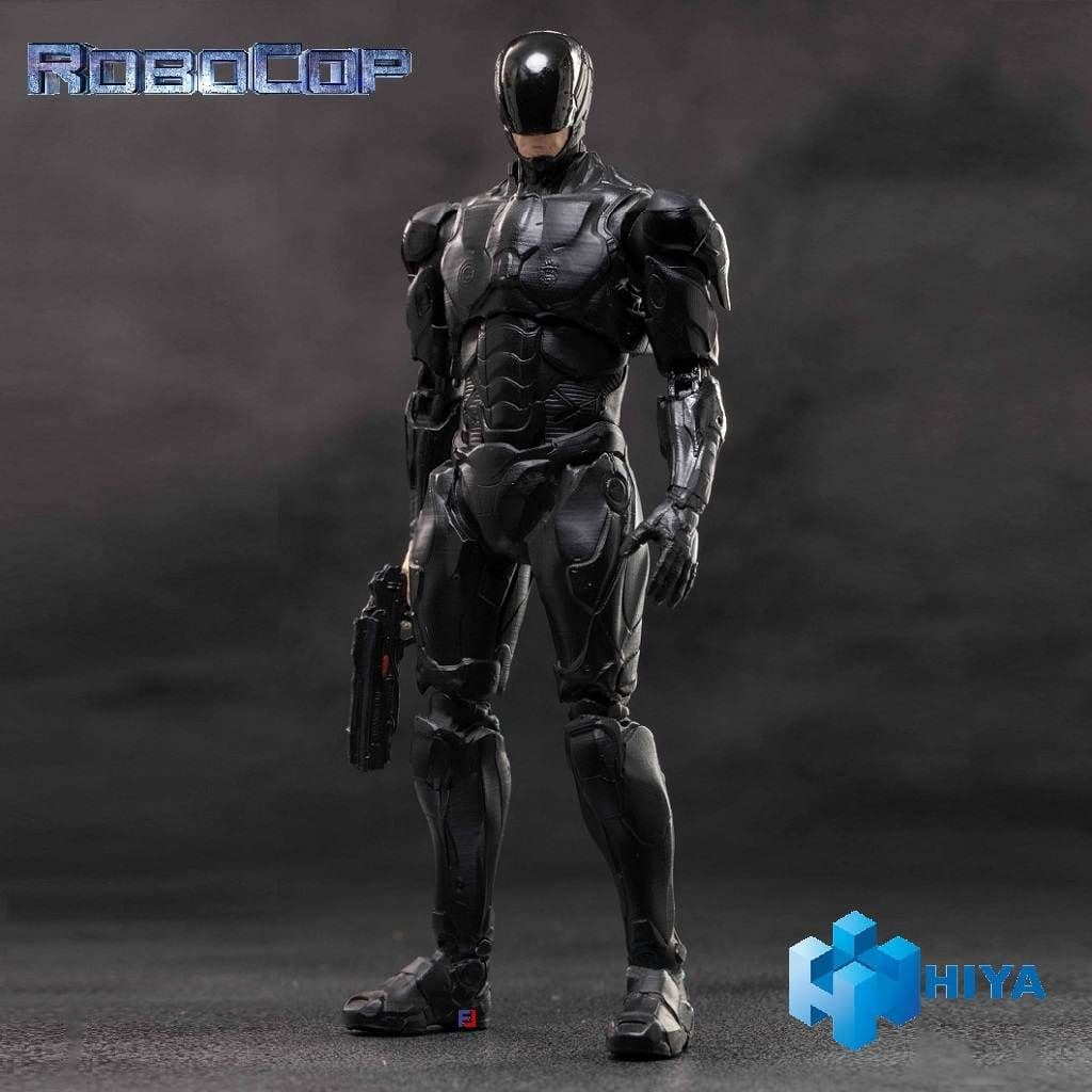 ROBOCOP 2014 ROBOCOP BLACK 1 18 EXQUISITE MINI ACTION FIGURE FROM HIYA TOYS
