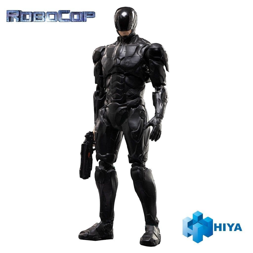ROBOCOP 2014 ROBOCOP BLACK 1 18 EXQUISITE MINI ACTION FIGURE FROM HIYA TOYS