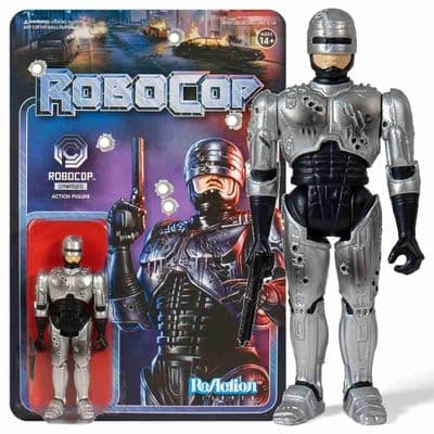 ROBOCOP REACTION BATTLE DAMAGED ACTION FIGURE FROM SUPER7