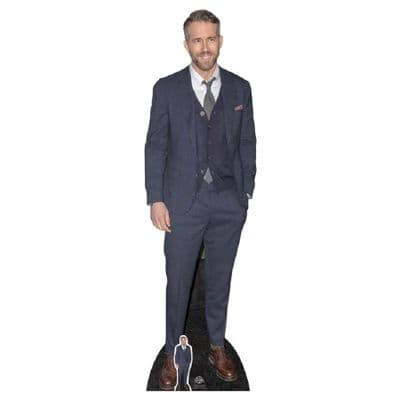 RYAN REYNOLDS LIFE SIZE CARDBOARD CUT OUT