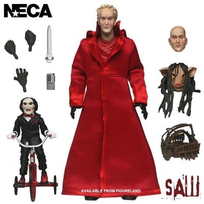 SAW JIGSAW KILLER RED ROBE ULTIMATE 7 INCH SCALE ACTION FIGURE FROM NECA