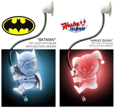 SCALERS -  DC COMICS BATMAN & HARLEY QUINN LIGHT-UP 3.5