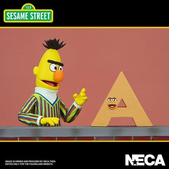 SESAME STREET ULTIMATE BERT 7 INCH SCALE ACTION FIGURE FROM NECA