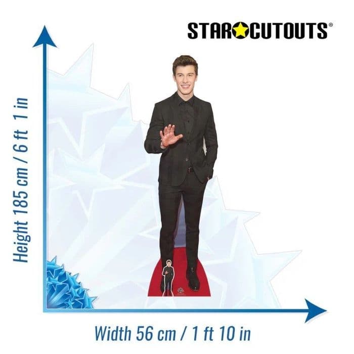 SHAWN MENDES LIFE SIZE CARDBOARD CUT OUT