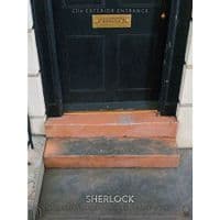 SHERLOCK 221B FRONT ENTRANCE DIORAMA ENVIRONMENT FROM BIG CHIEF STUDIOS