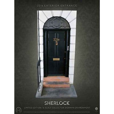 SHERLOCK 221B FRONT ENTRANCE DIORAMA ENVIRONMENT FROM BIG CHIEF STUDIOS