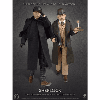 SHERLOCK - SHERLOCK AND WATSON 'THE ABOMINABLE BRIDE' 1:6 SCALE 2 PACK FROM BIG CHIEF STUDIOS