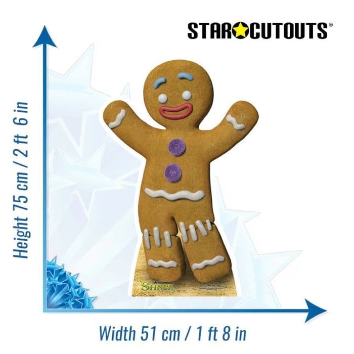 SHREK GINGY CARDBOARD CUT OUT