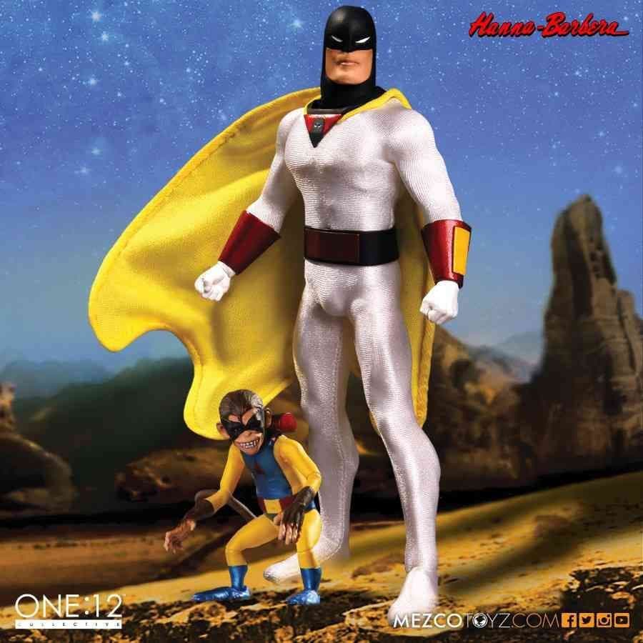 SPACE GHOST ONE 12 COLLECTIVE ACTION FIGURE FROM MEZCO TOYZ