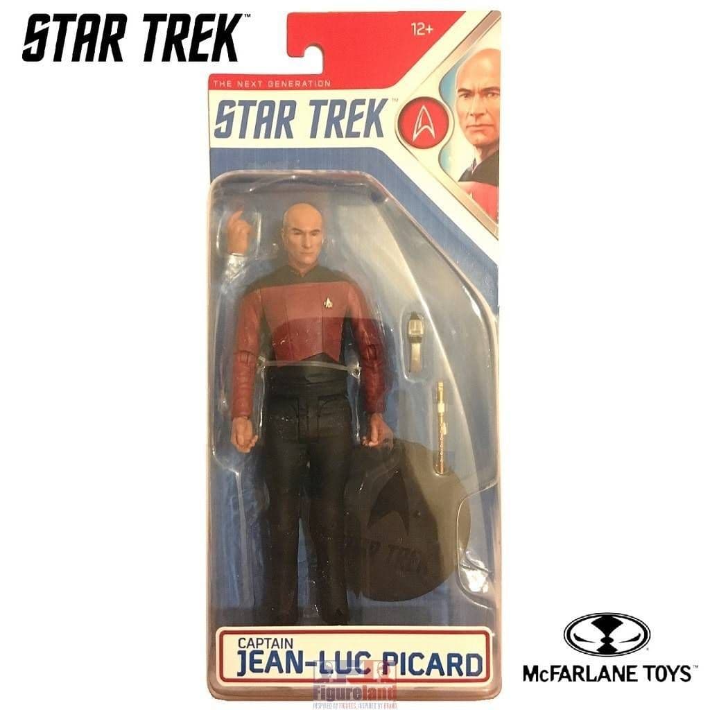 STAR TREK CAPTAIN JEAN-LUC PICARD ACTION FIGURE FROM MCFARLANE TOYS