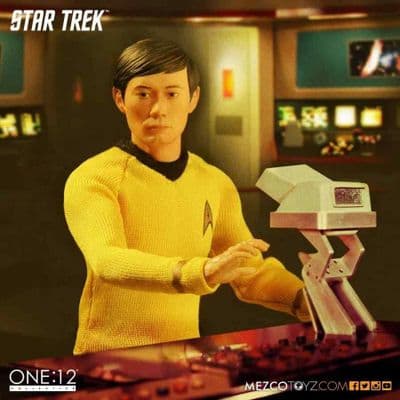 STAR TREK SULU ONE:12 COLLECTIVE ACTION FIGURE FROM MEZCO TOYZ