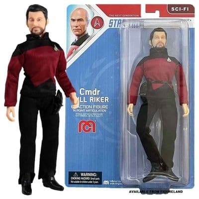 STAR TREK THE NEXT GENERATION COMMANDER WILL RIKER 8