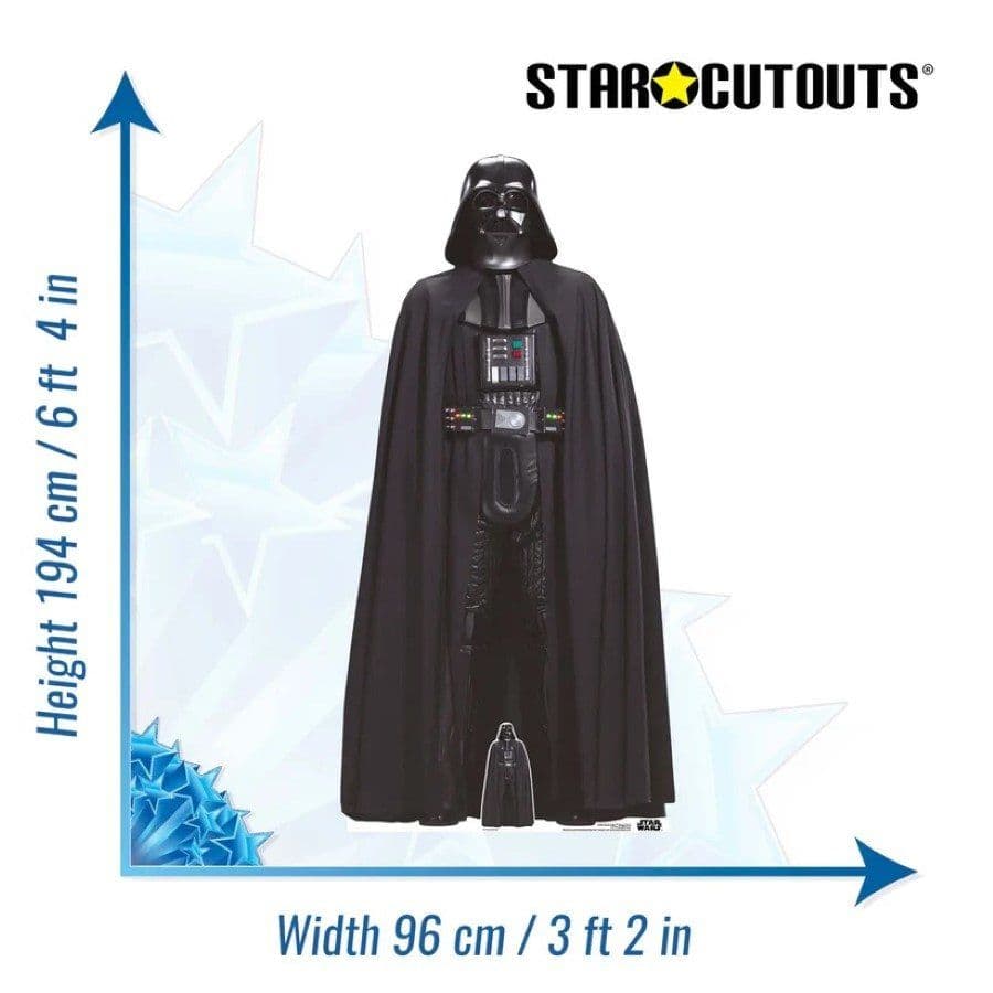 STAR WARS DARTH VADER SITH LORD LIFE SIZE CARDBOARD CUT OUT