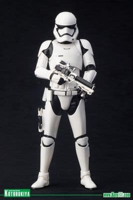 STAR WARS EP7 FIRST ORDER STORMTROOPER SINGLE PACK ARTFX+ STATUE FROM KOTOBUKIYA