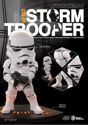 STAR WARS EPISODE V: EGG ATTACK STORMTROOPER STATUE WITH LIGHT & SOUND FUNCTIONS FROM BEAST KINGDOM